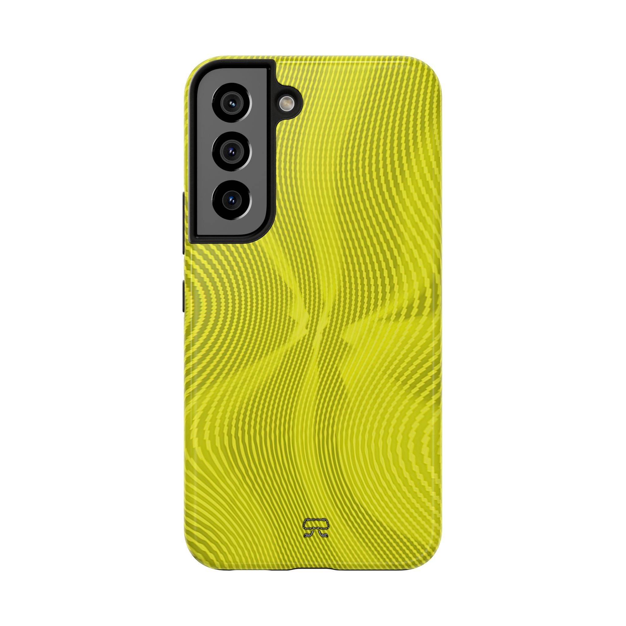 Samsung S21-S25 Tough Phone Case --- Sun Spots Yellow