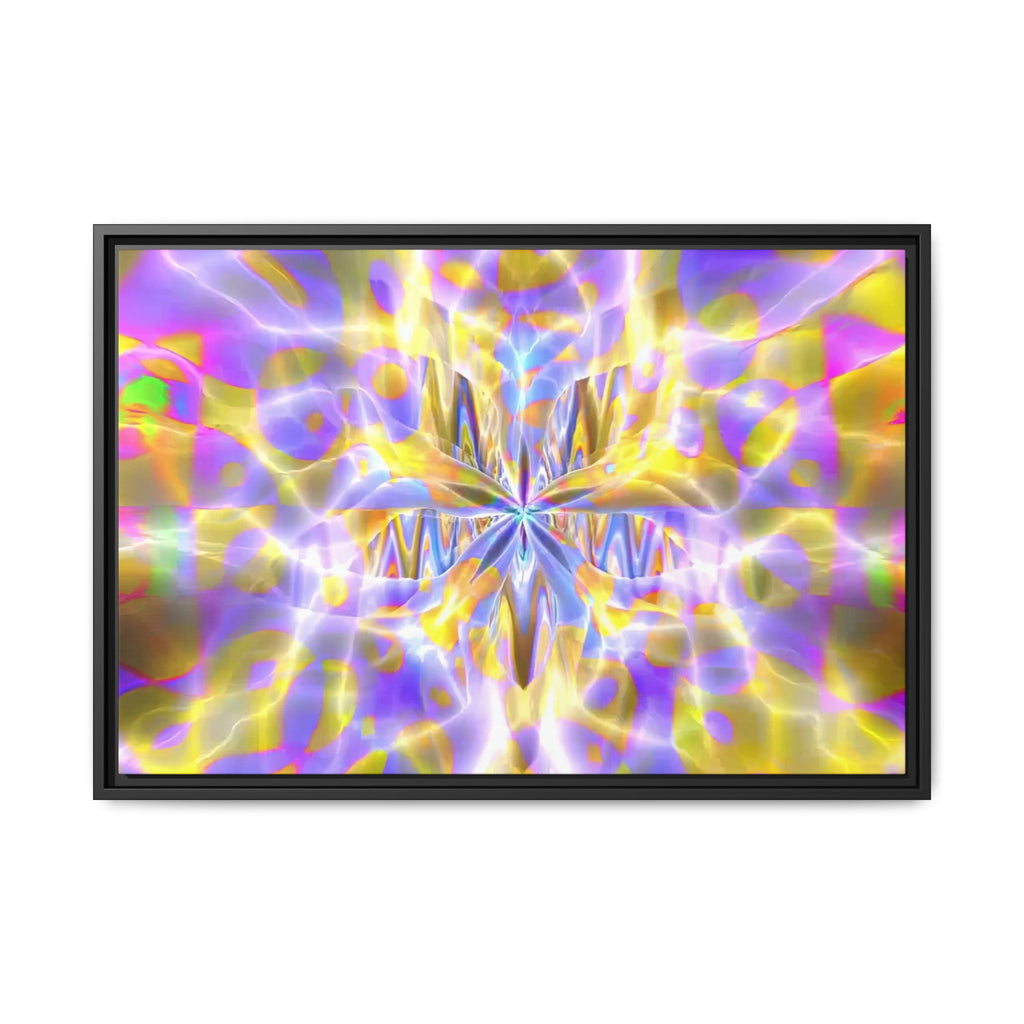 Framed Canvas Art — "Delirium Star"