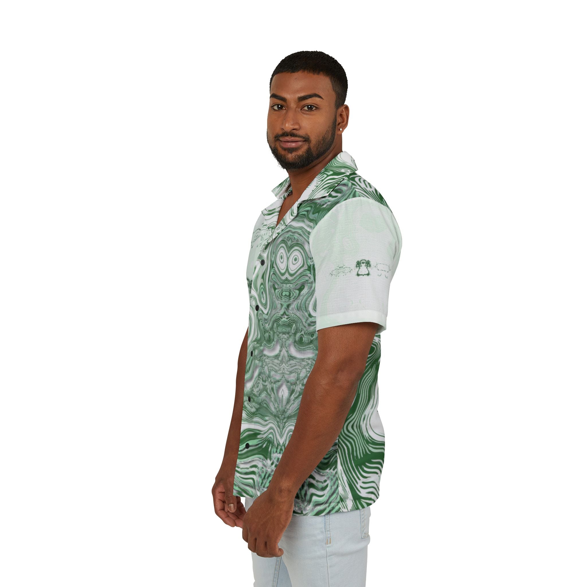 Hawaiian Shirt - Spirit Mint