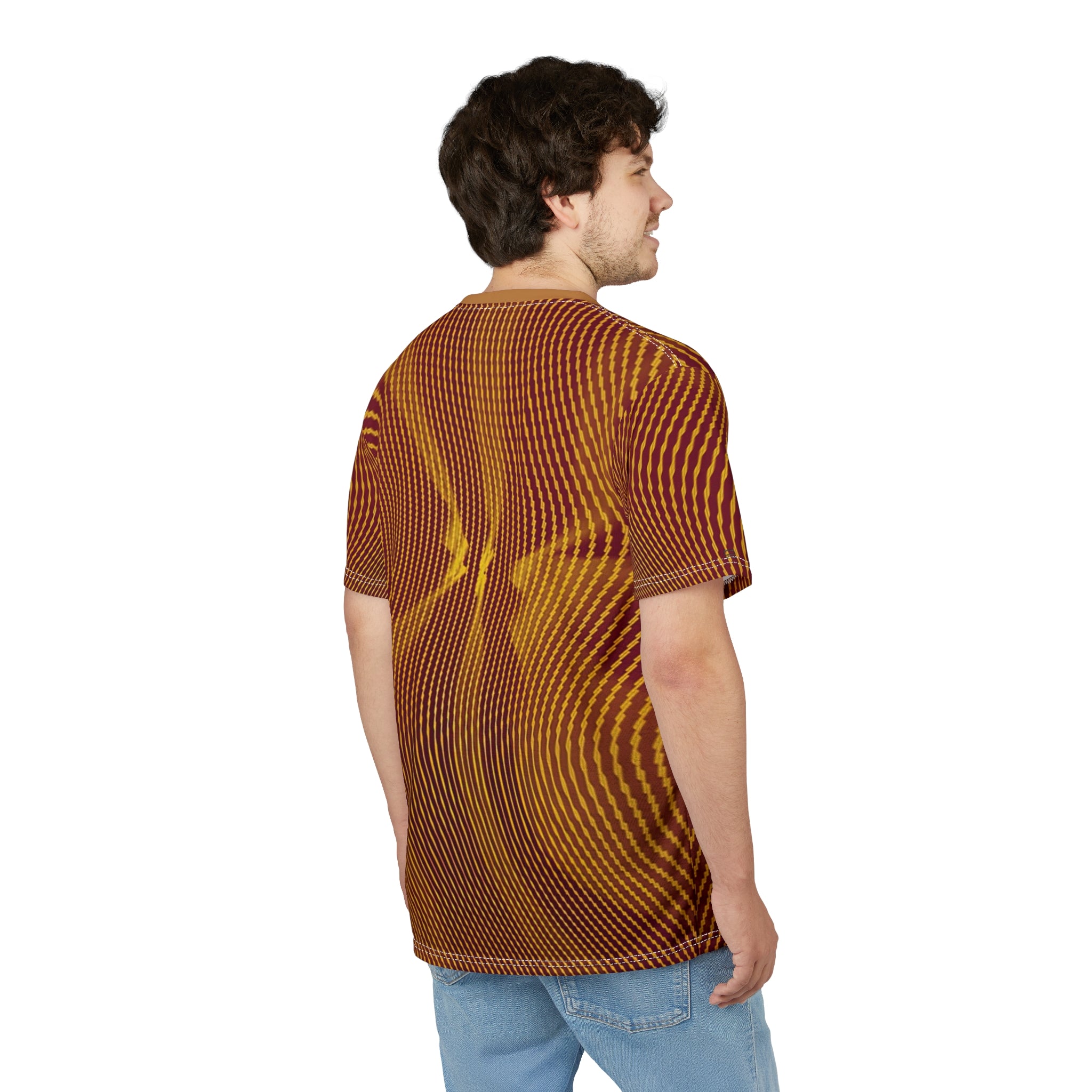 T-Shirt "Sun Spots Gold" (AOP)