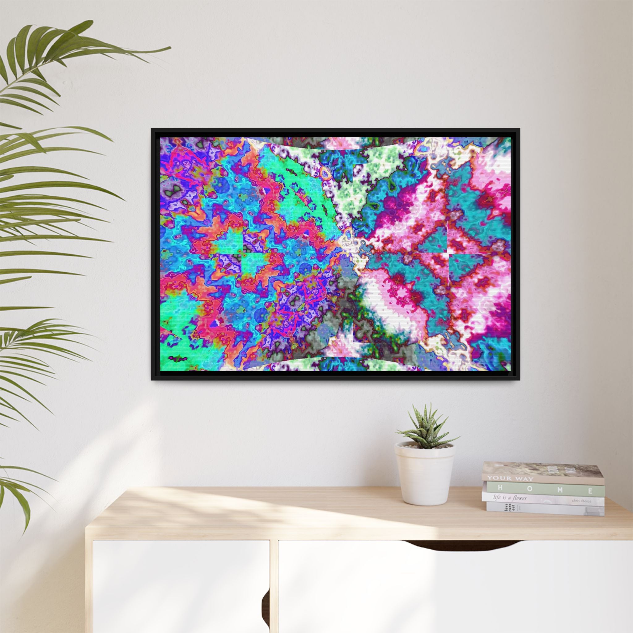 Framed Canvas Art — "Bone Candy"