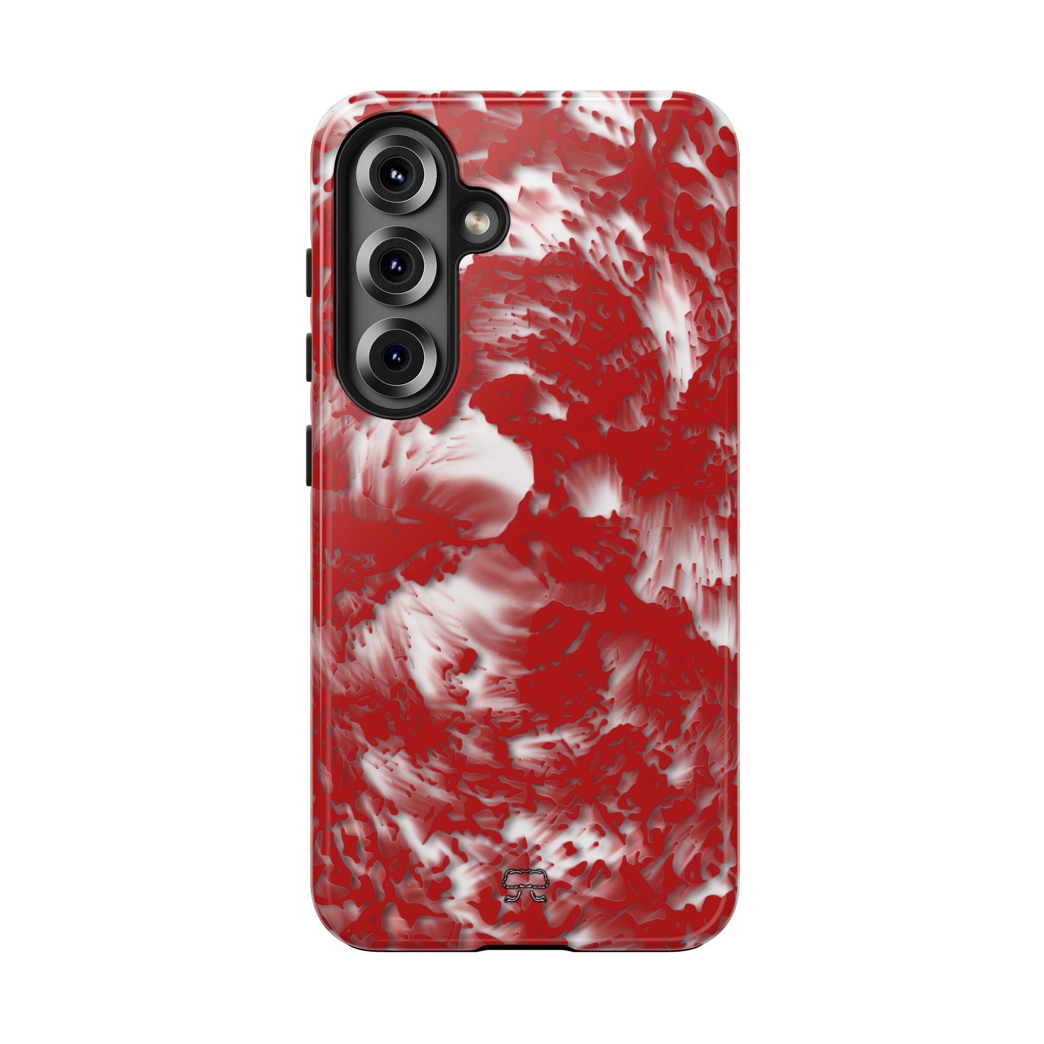 Samsung S21-S25 Tough Phone Case - Tracers Red