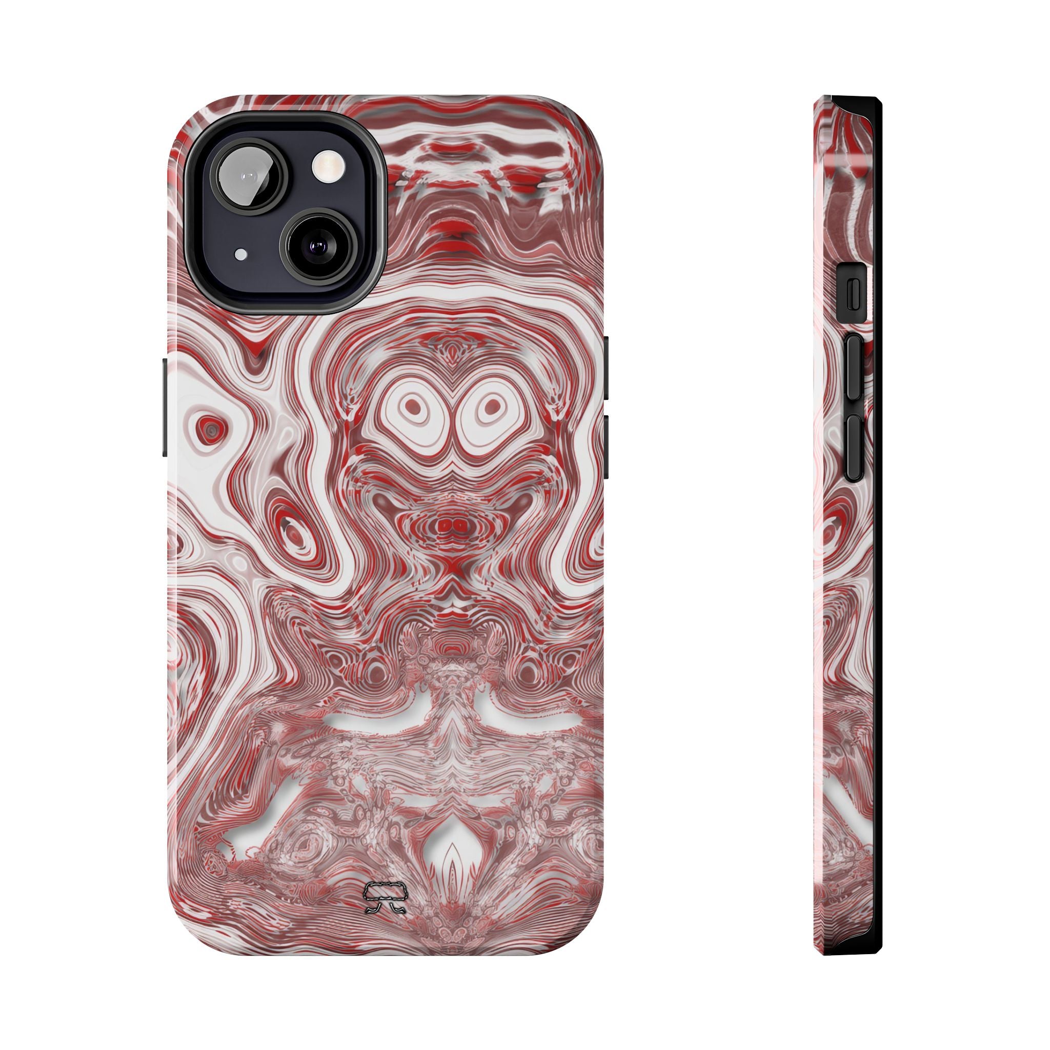 iPhones 11 thru 16 Durable Shockproof Case - Spirit Red