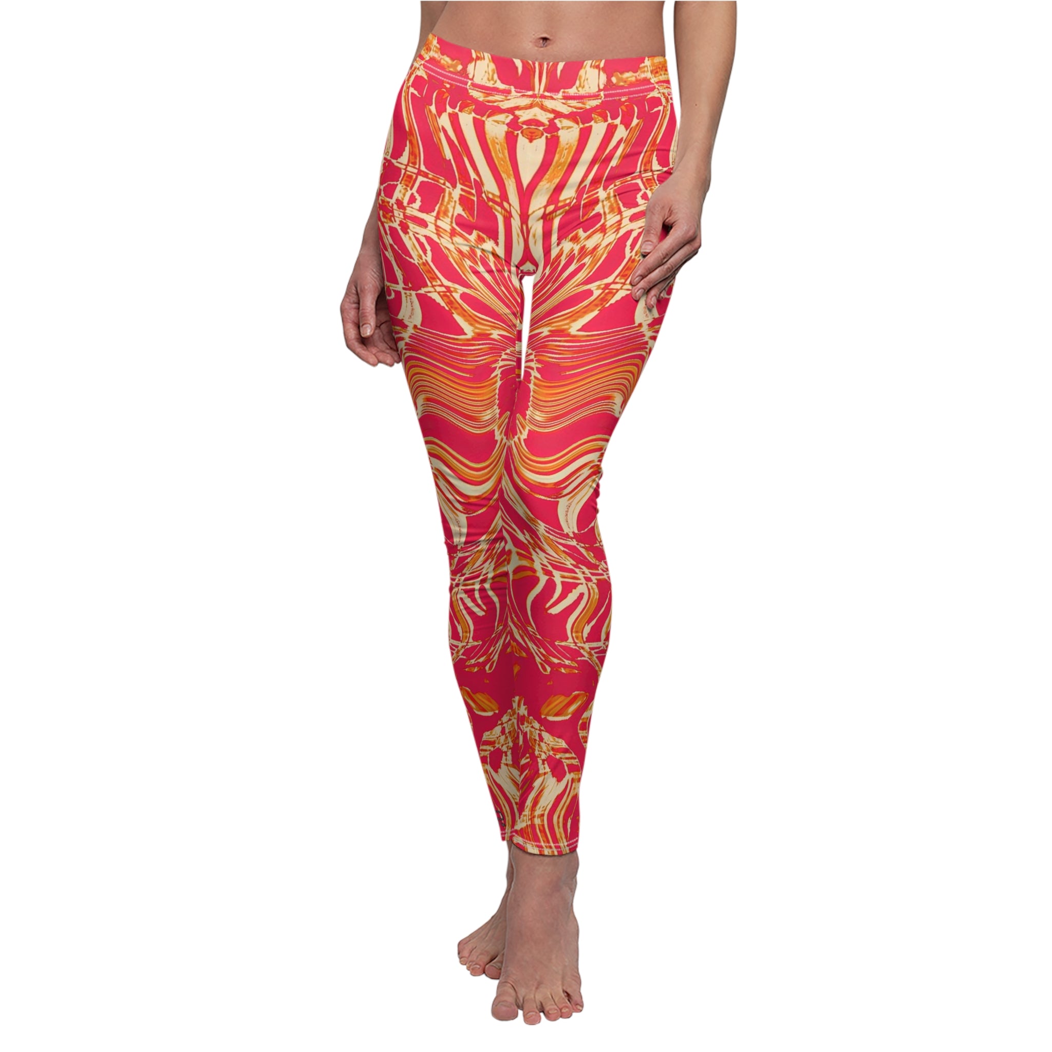 Leggings - Fiesta Flame