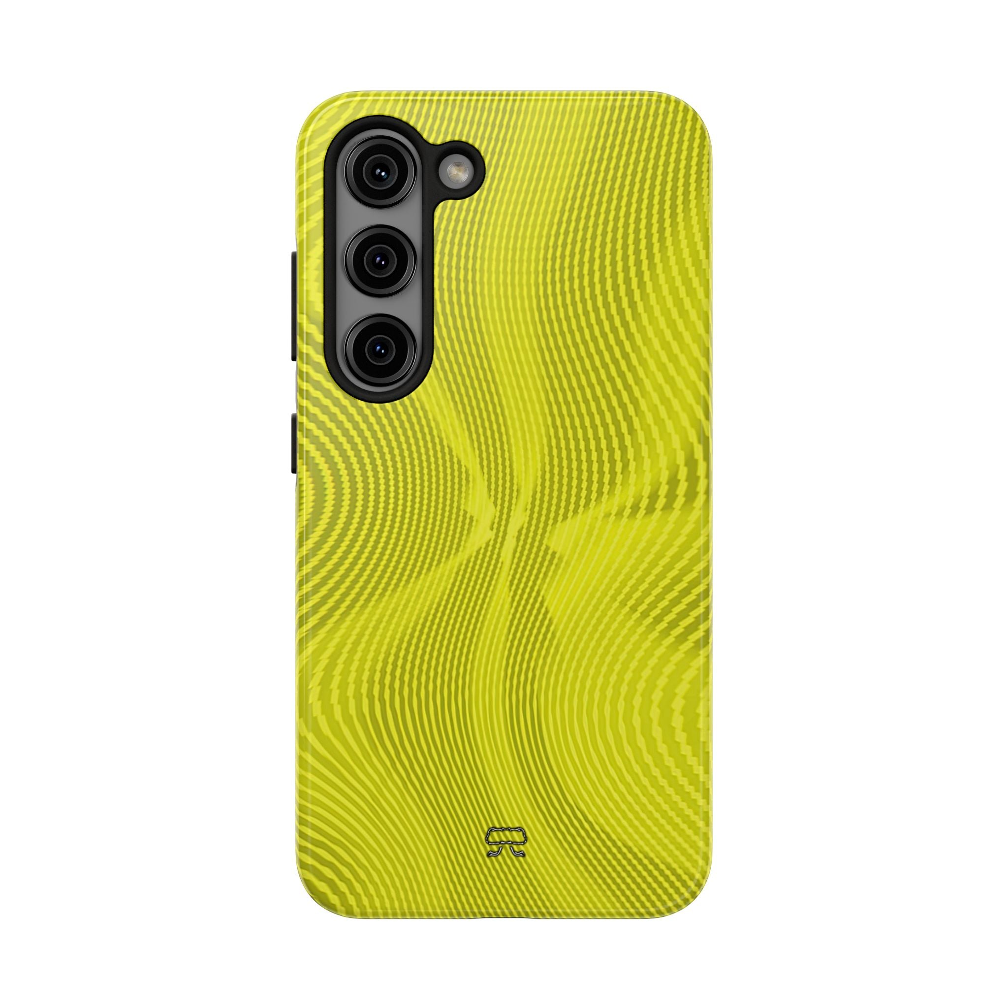 Samsung S21-S25 Tough Phone Case --- Sun Spots Yellow