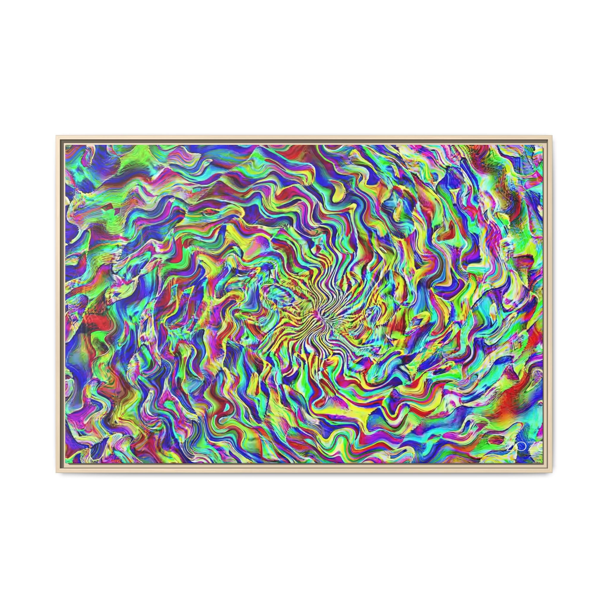 Framed Canvas Art — "Formulandscape"