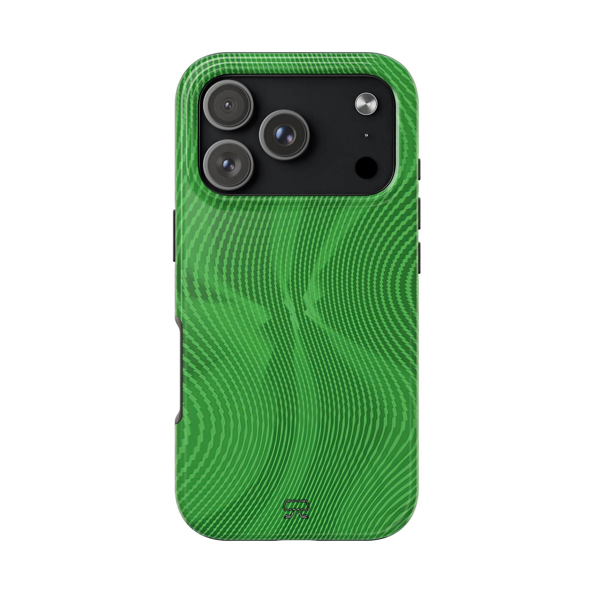 iPhone 17 Durable Shockproof Case --- Sun Spots Green