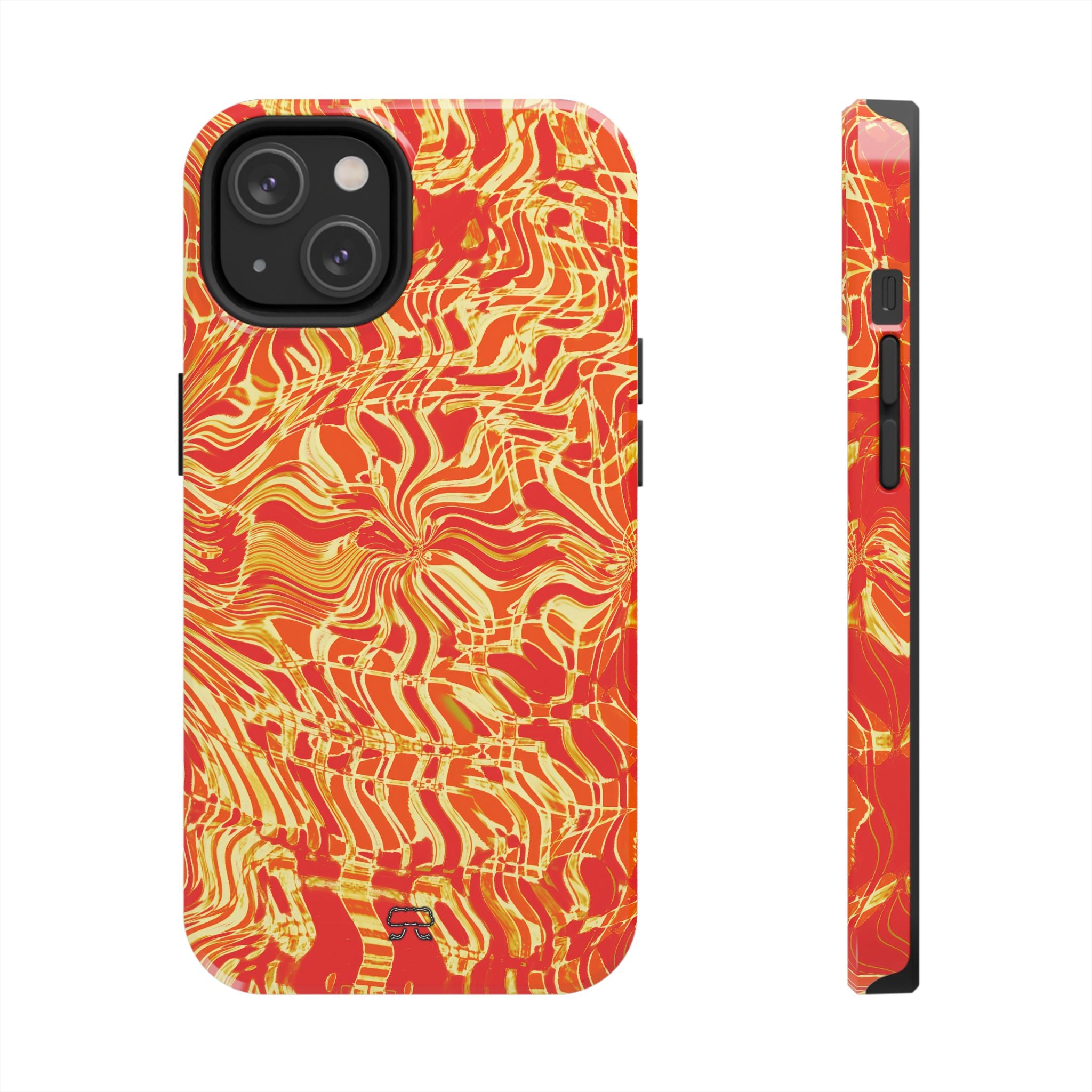 iPhones 11 thru 16 Durable Shockproof Case --- Fiesta Fire