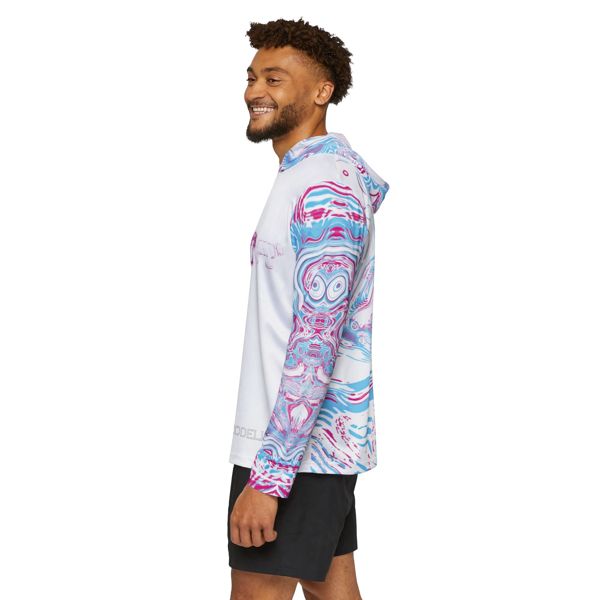 Men's Athletic Hoodie - Spirit Cotton Candy
