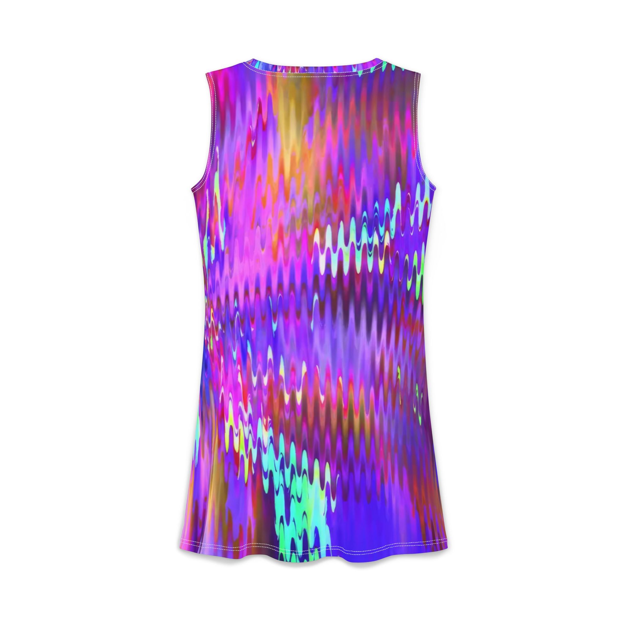 Women's Casual Dress – Sub Bass (AOP)