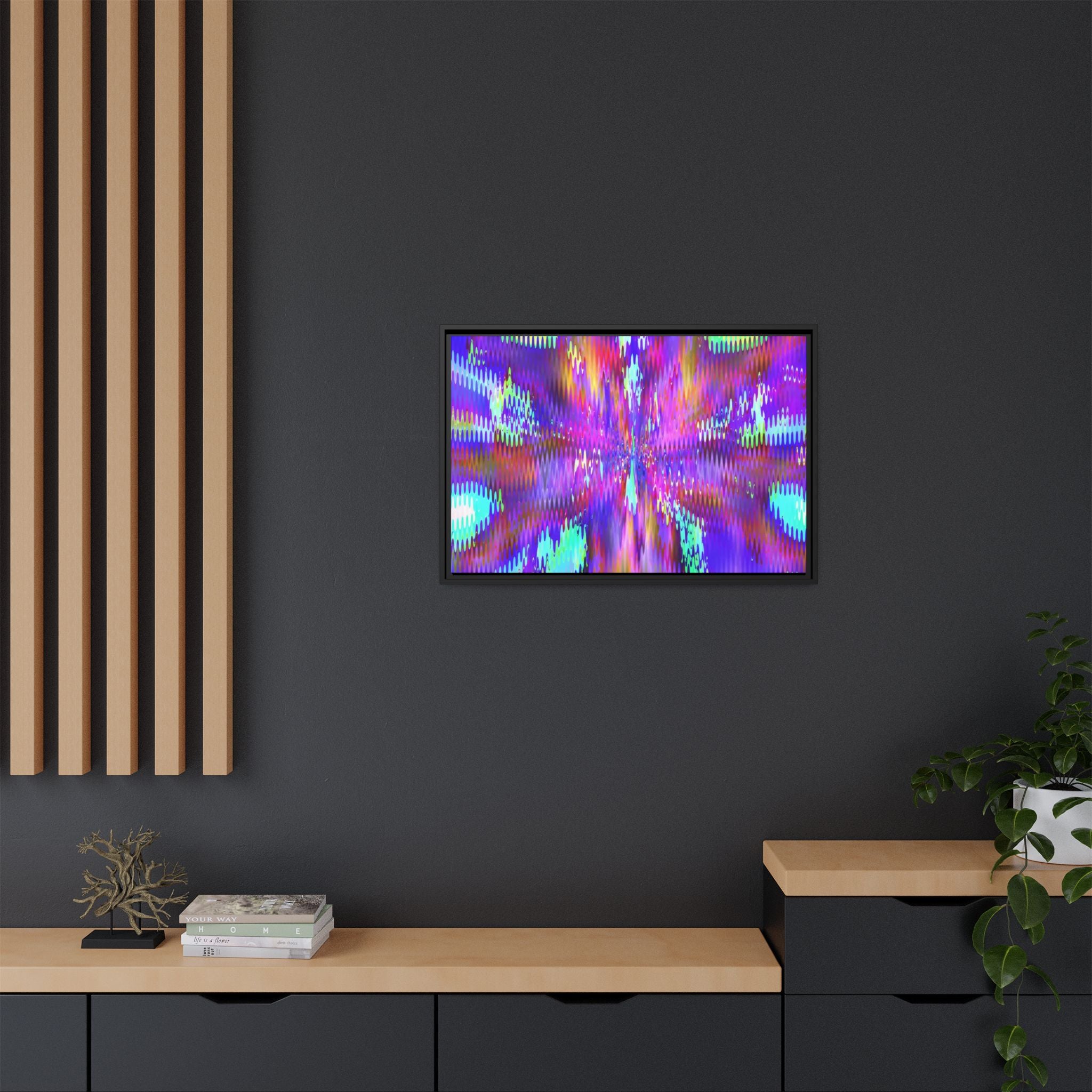 Framed Canvas Art — "Sub Bass"