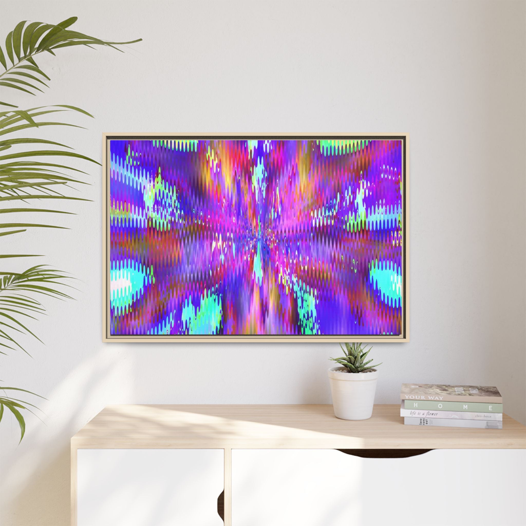 Framed Canvas Art — "Sub Bass"
