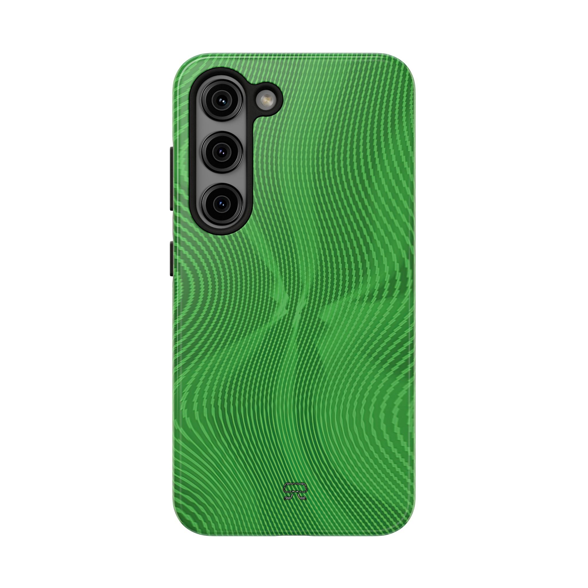 Samsung S21-S25 Tough Phone Case --- Sun Spots Green