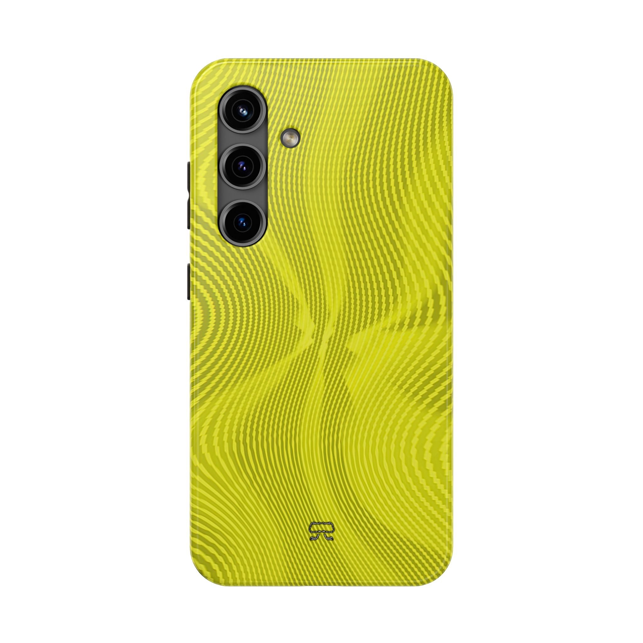 Samsung S21-S25 Tough Phone Case --- Sun Spots Yellow