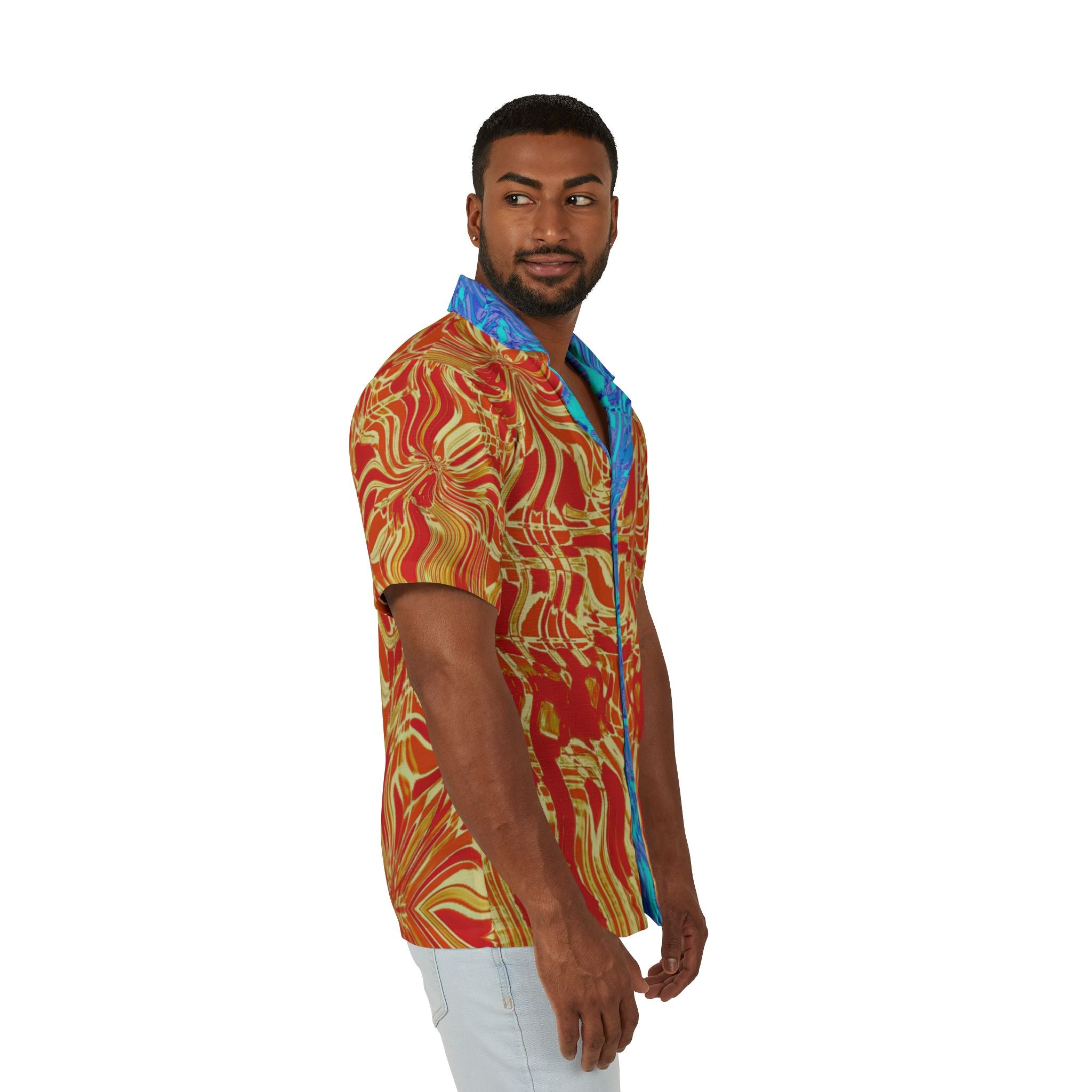 Hawaiian Shirt - Fiesta Fire
