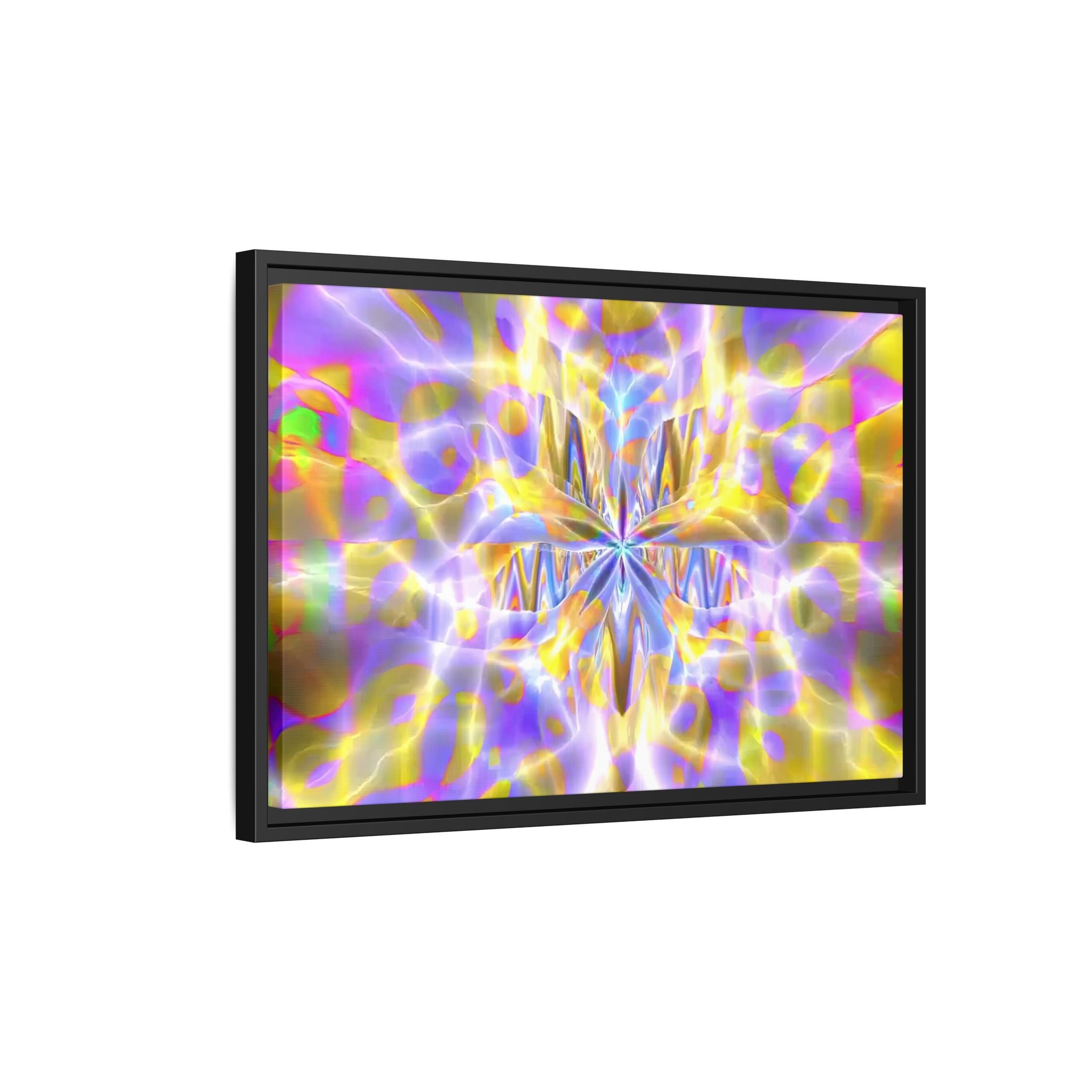 Framed Canvas Art — "Delirium Star"