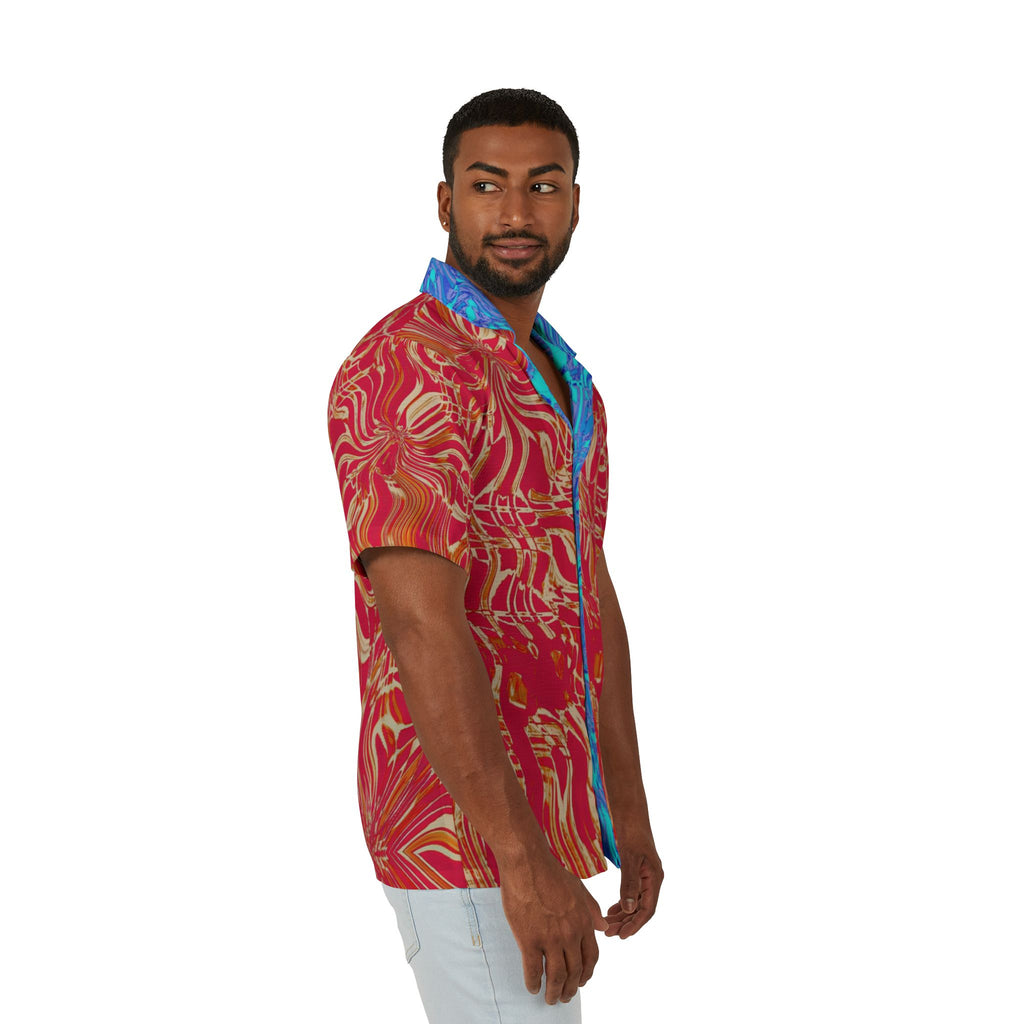 Hawaiian Shirt - Fiesta Flame