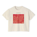 Woman's Box T-Shirt - Fiesta Flame