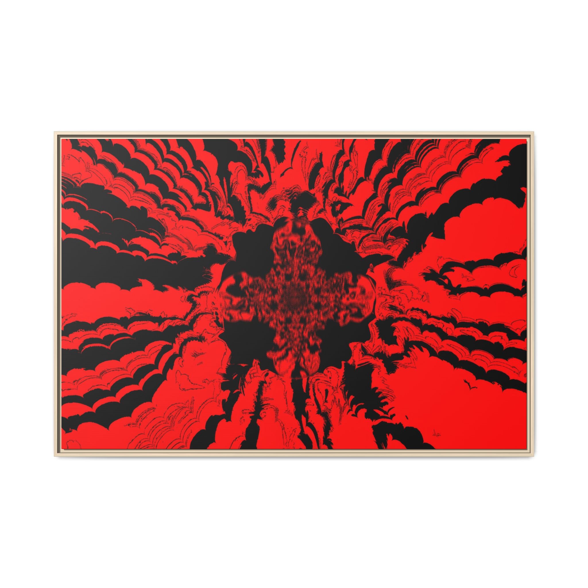 Framed Canvas Art — "Subcranial"