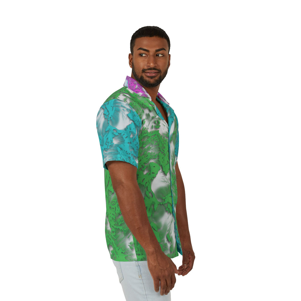 Hawaiian Shirt - Tracers Green