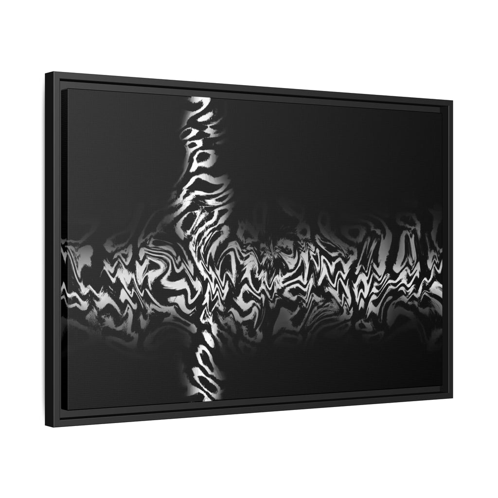 Framed Canvas Art — "Plasma"