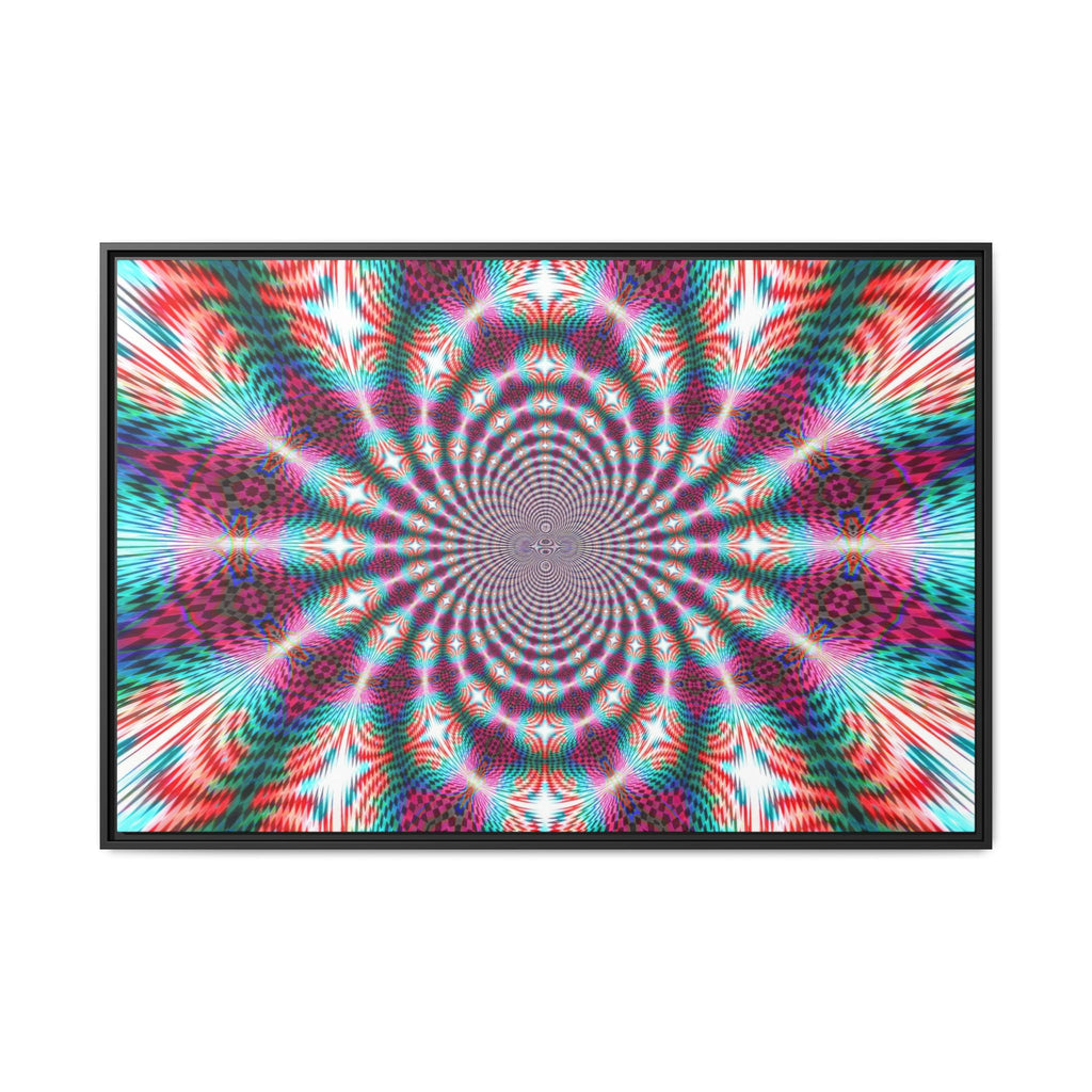 Framed Canvas Art — "QOV"