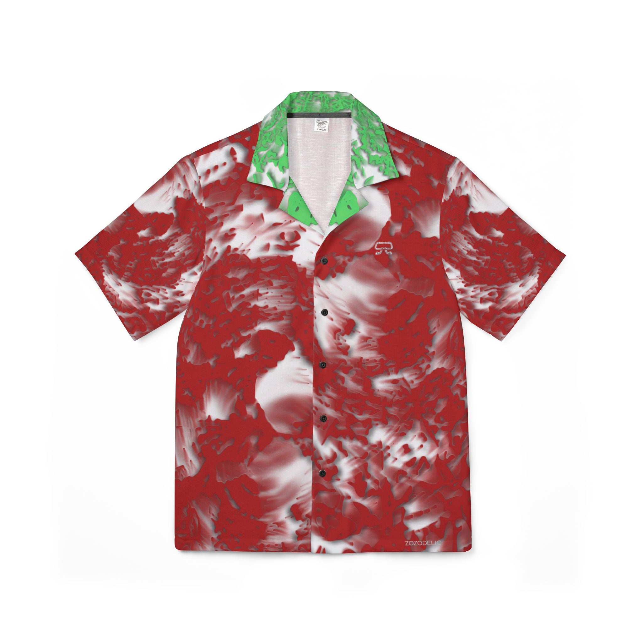 Hawaiian Shirt - Tracers Red