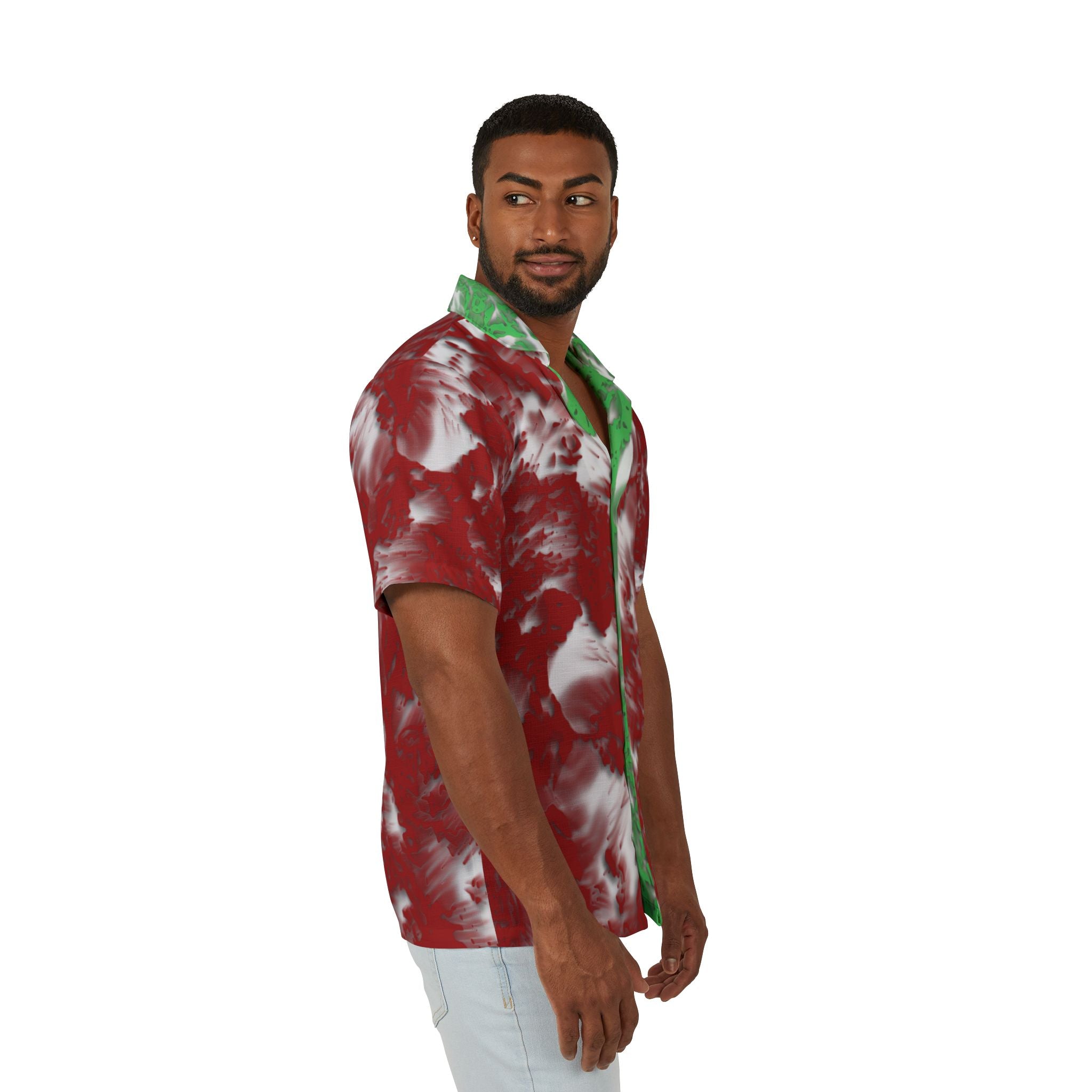 Hawaiian Shirt - Tracers Red