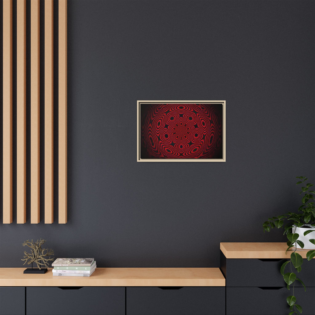 Framed Canvas Art — "Trepitorial"