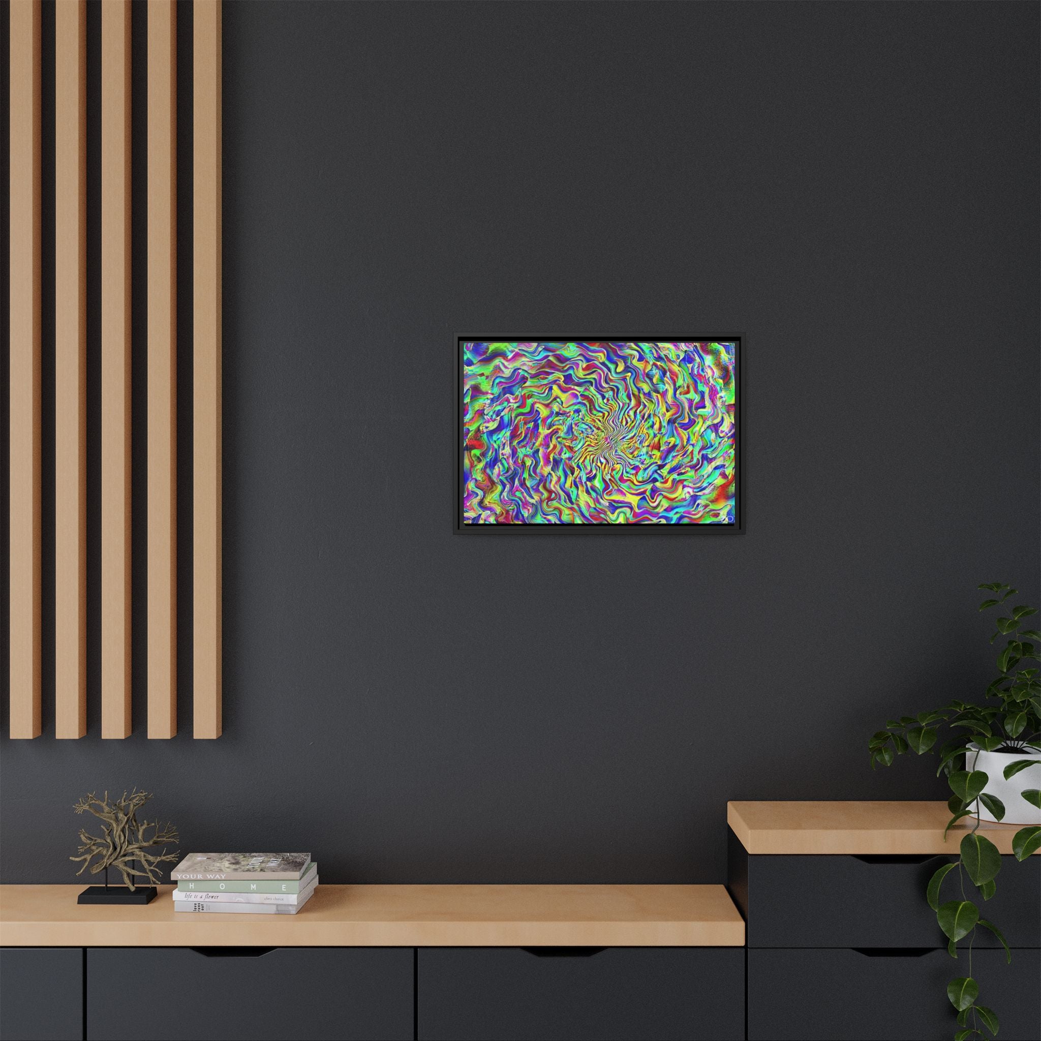 Framed Canvas Art — "Formulandscape"