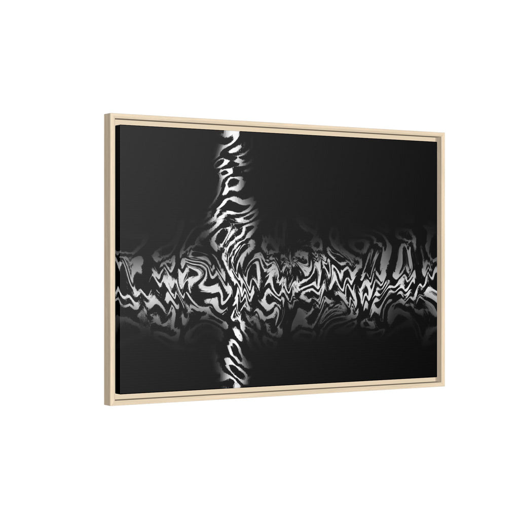 Framed Canvas Art — "Plasma"