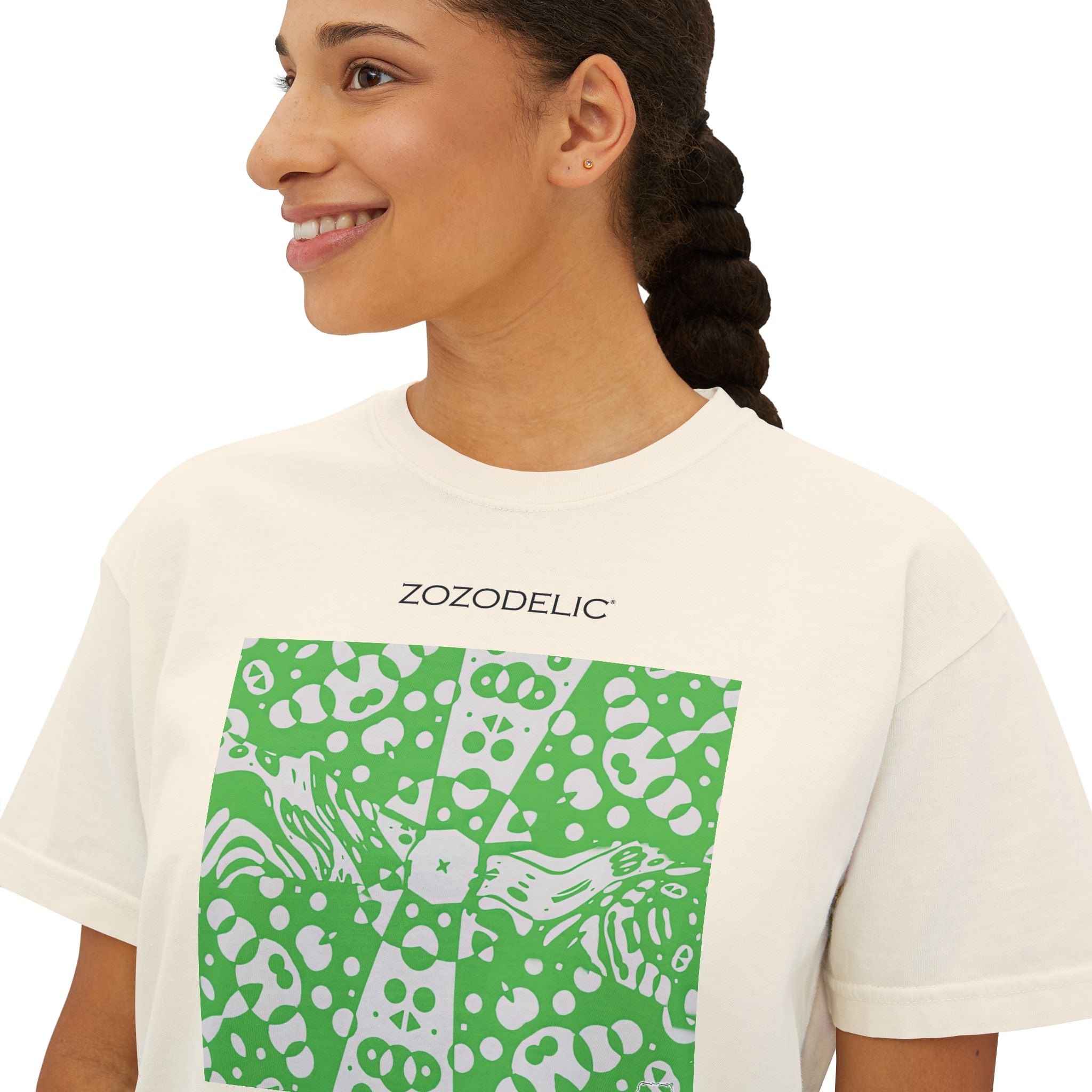 Woman's Box T-Shirt - Aztec G