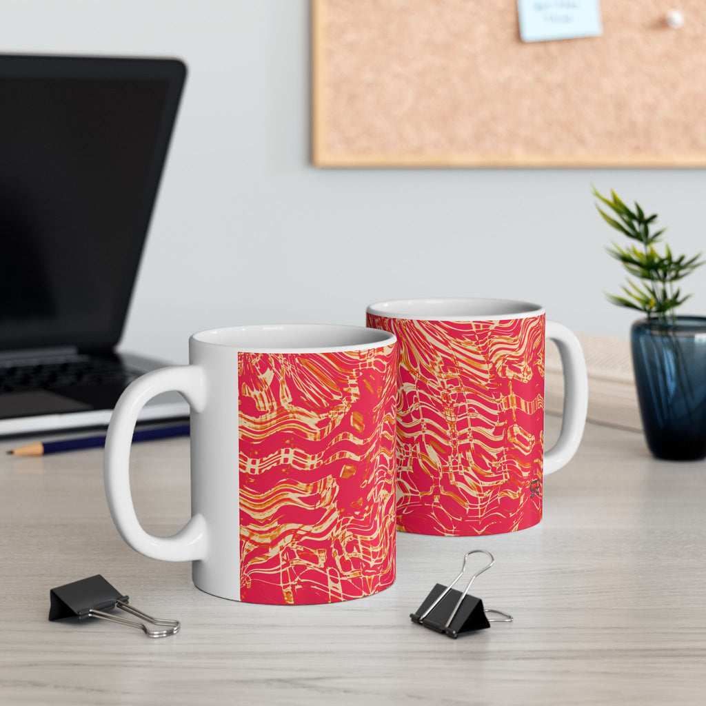 ZOZO Ceramic Mug - Fiesta Flame (11oz/15oz)
