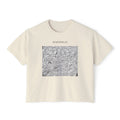 Woman's Box T-Shirt - Hoops BW