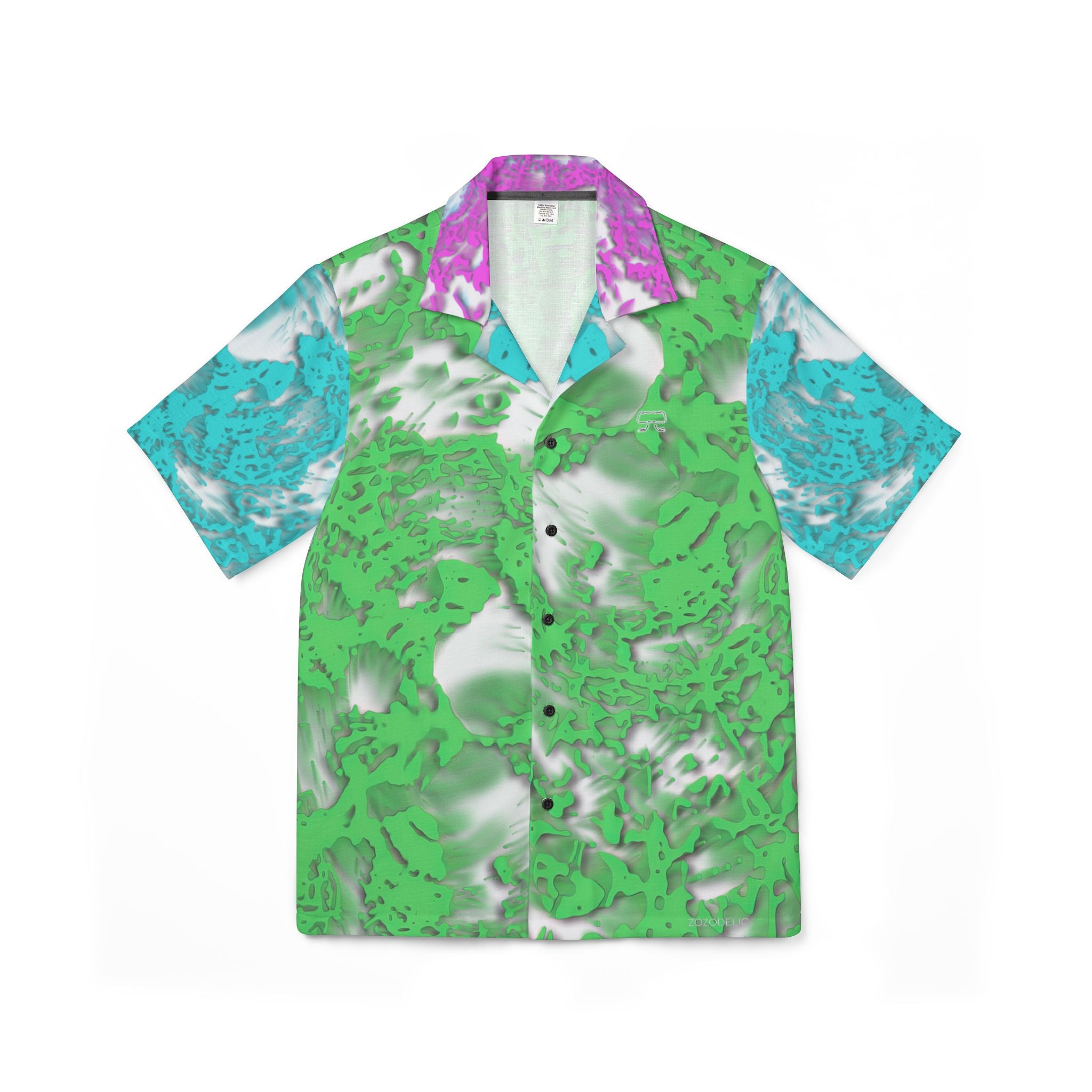 Hawaiian Shirt - Tracers Green