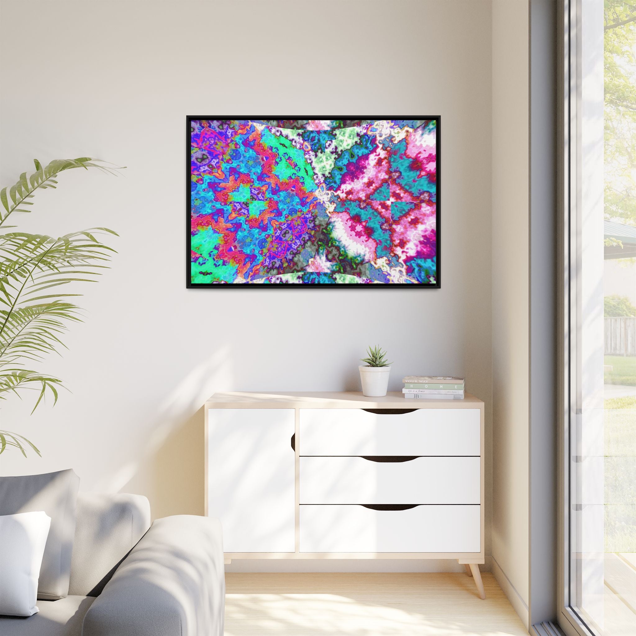 Framed Canvas Art — "Bone Candy"