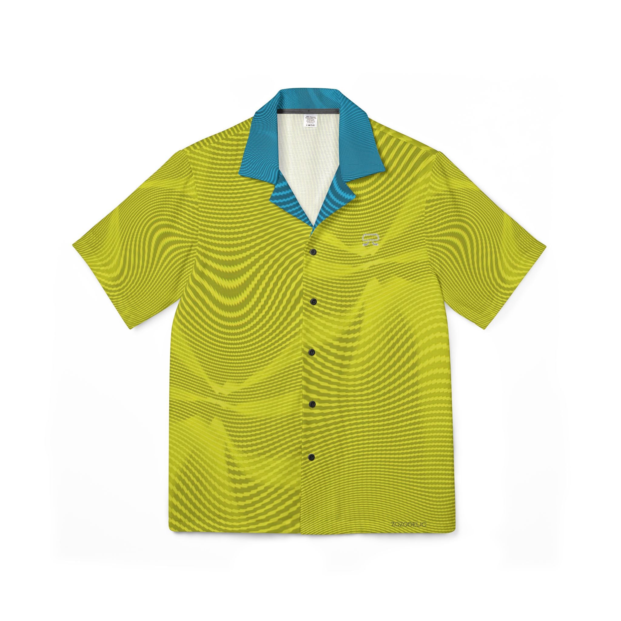 Hawaiian Shirt - Sun Spots Yellow