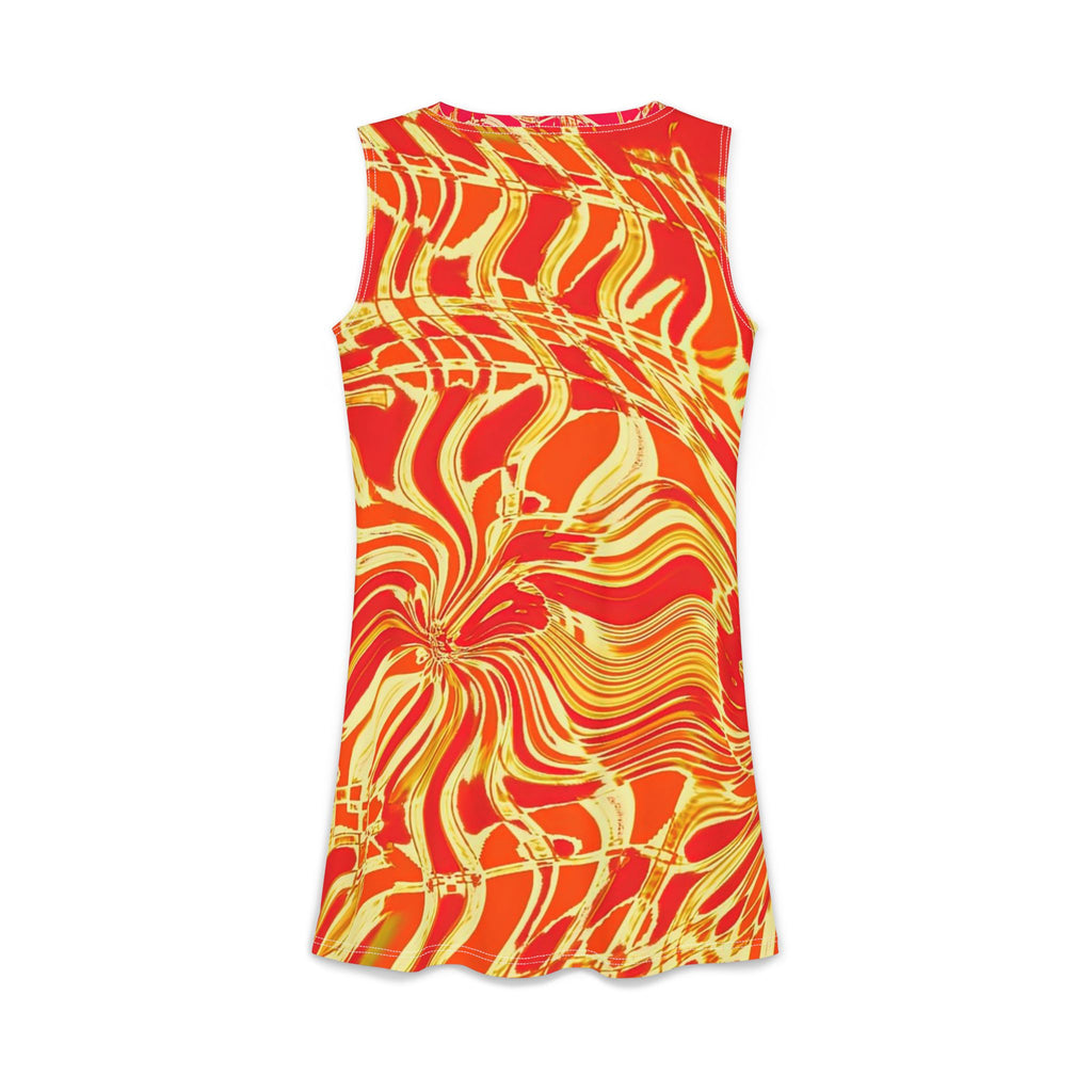 Women's Casual Dress – Fiesta Fire (AOP)