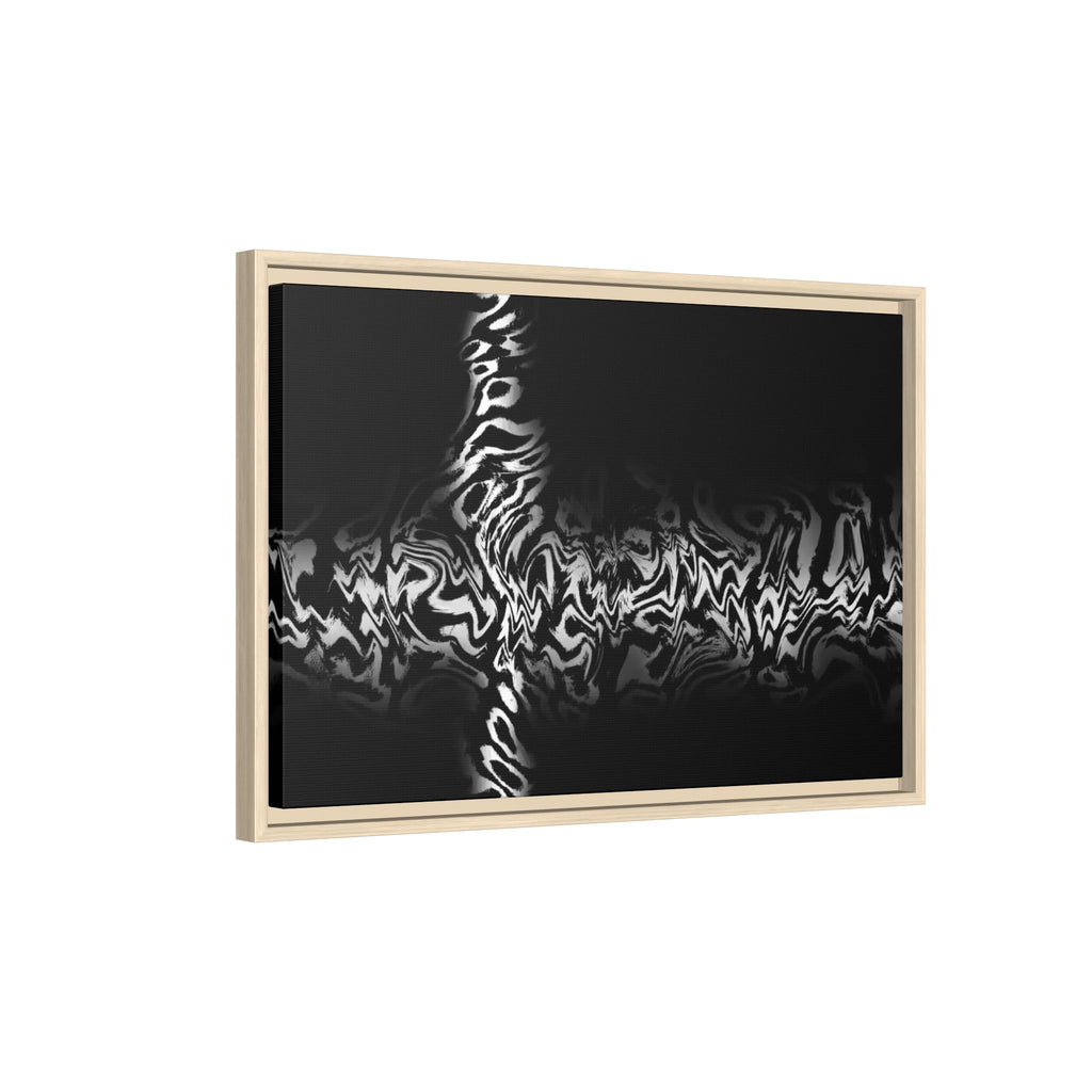 Framed Canvas Art — "Plasma"