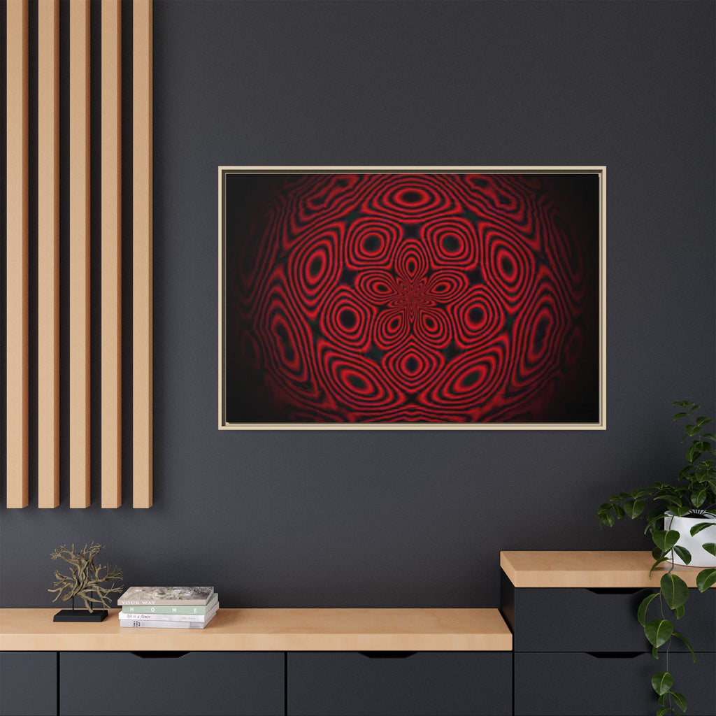 Framed Canvas Art — "Trepitorial"