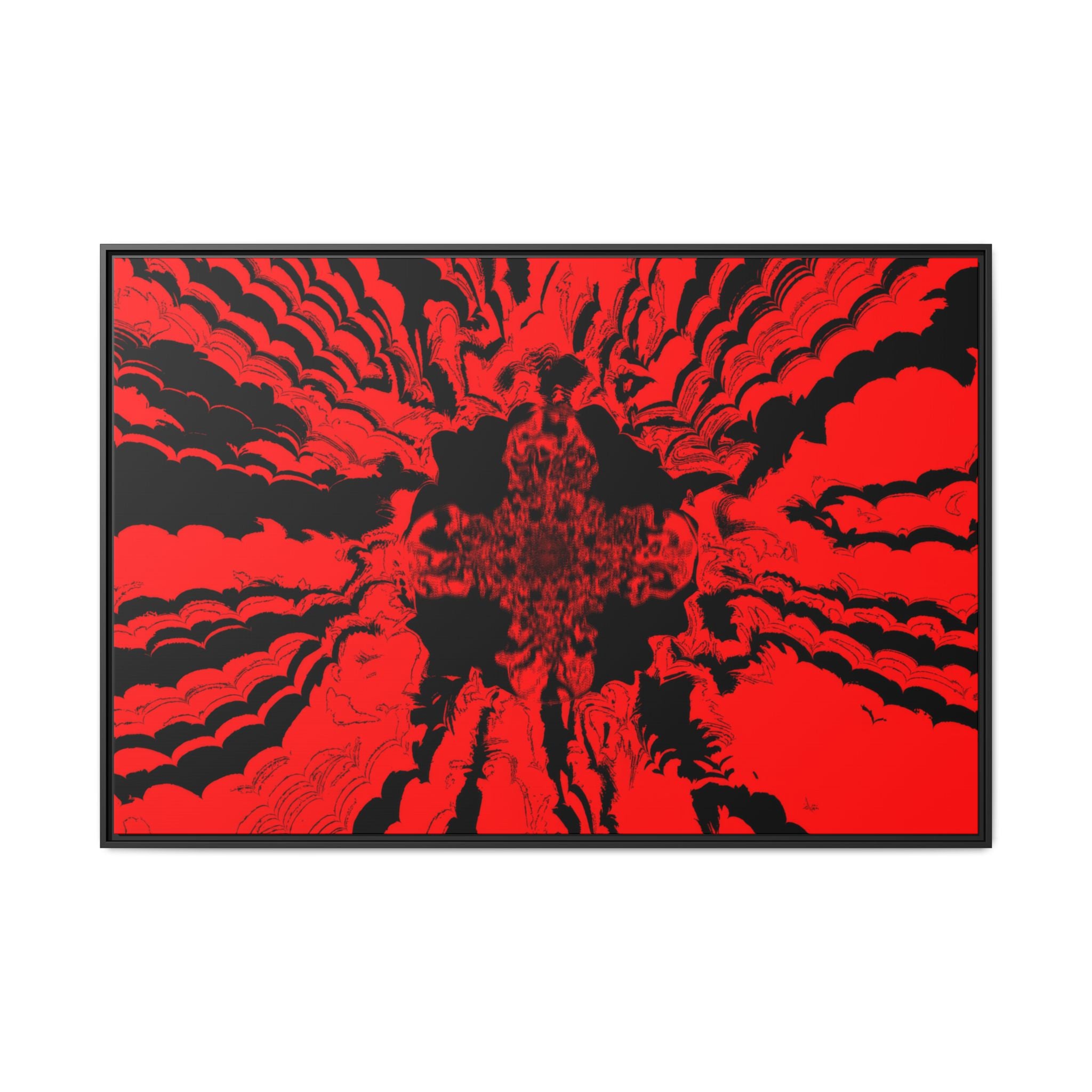 Framed Canvas Art — "Subcranial"