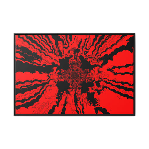 Framed Canvas Art — "Subcranial"