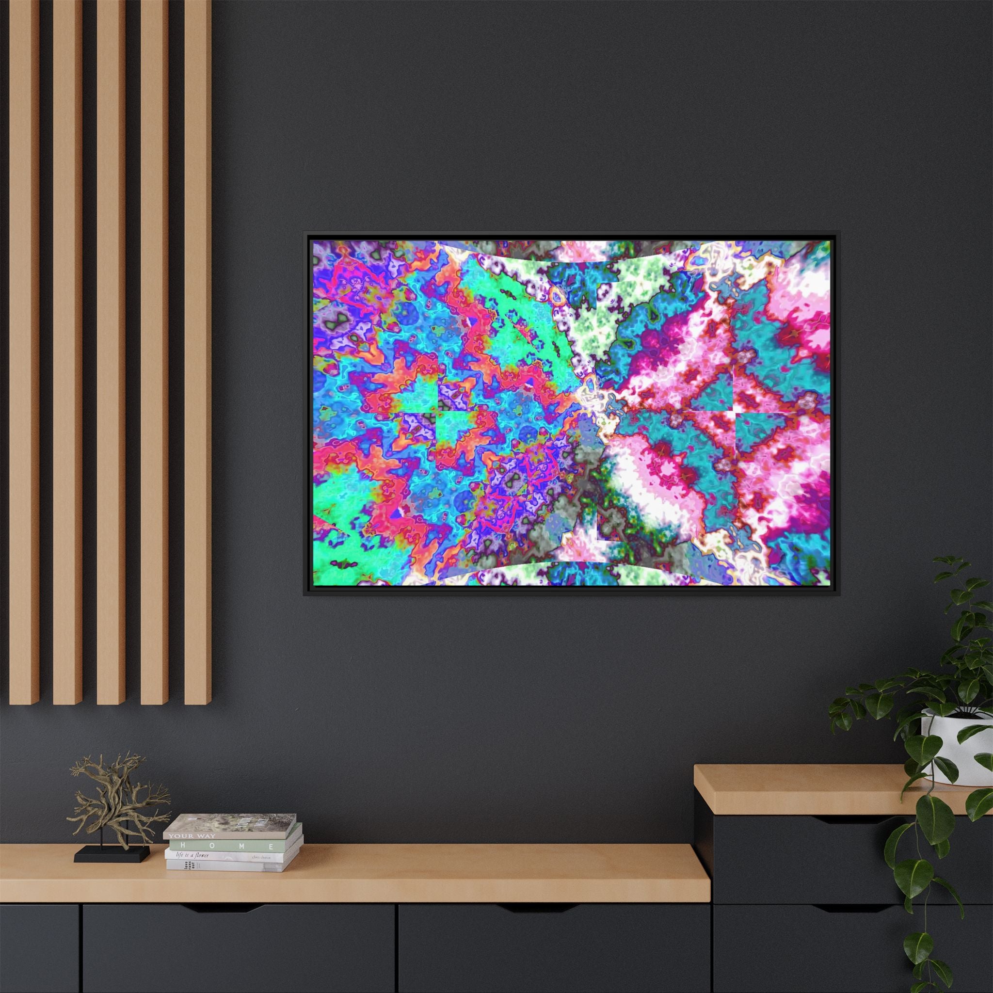 Framed Canvas Art — "Bone Candy"