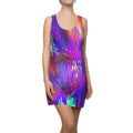 Racerback Dress — Sub Bass (AOP)