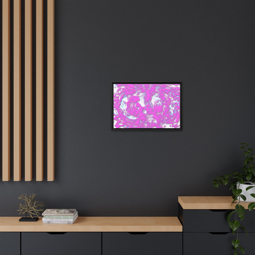 Framed Canvas Art - Tracers Cotton Candy