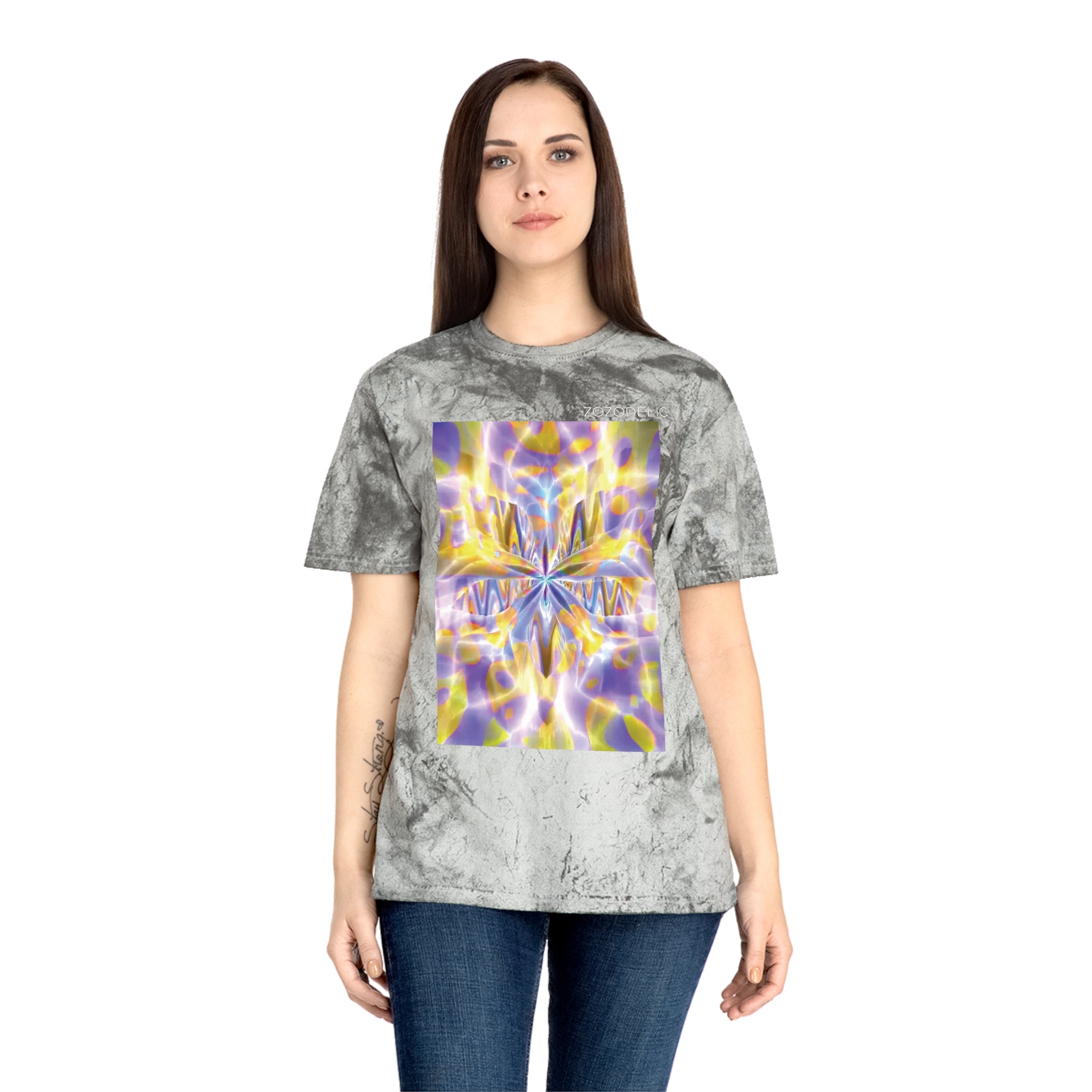 Marbled T-Shirt - Delerium Star