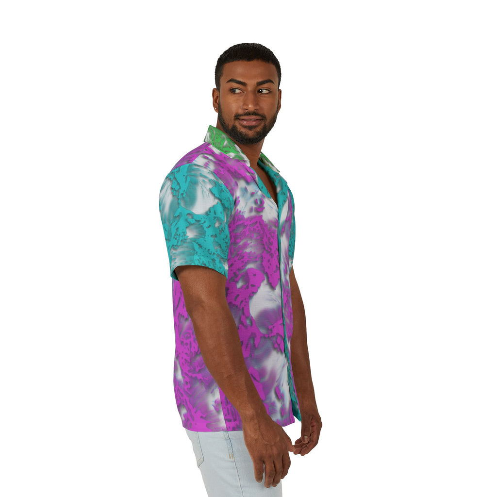 Hawaiian Shirt - Tracers Pink