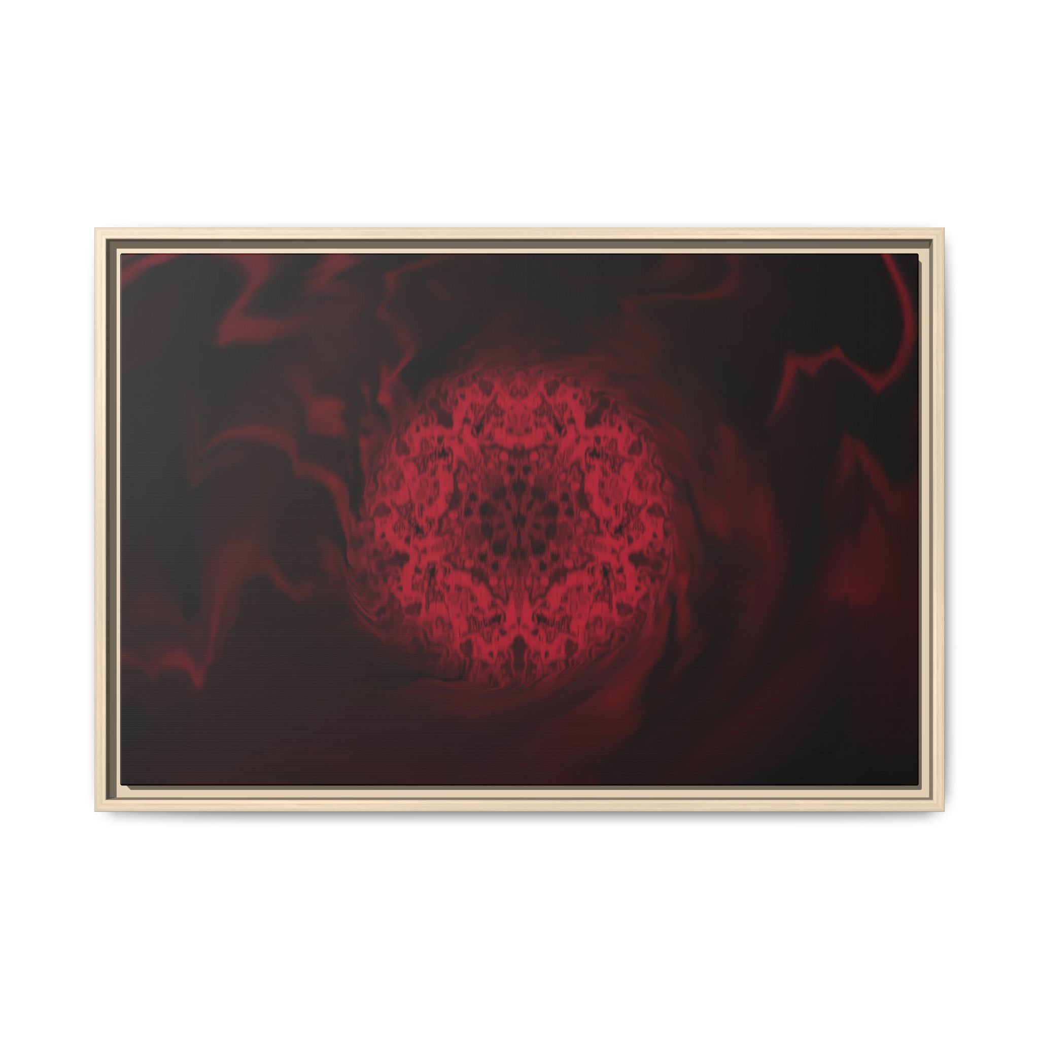 Framed Canvas Art — "Interlaced"