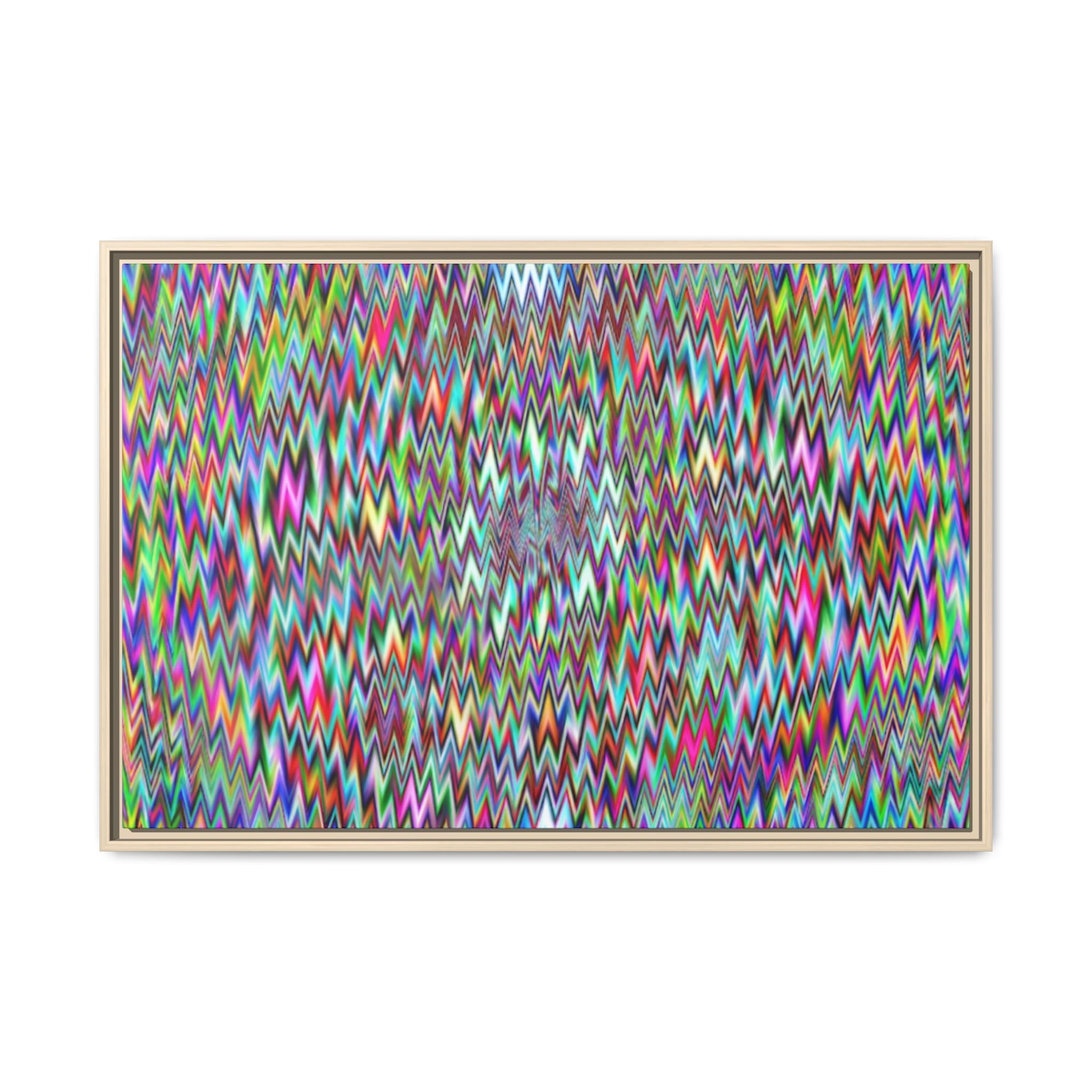 Framed Canvas Art — "GSK"