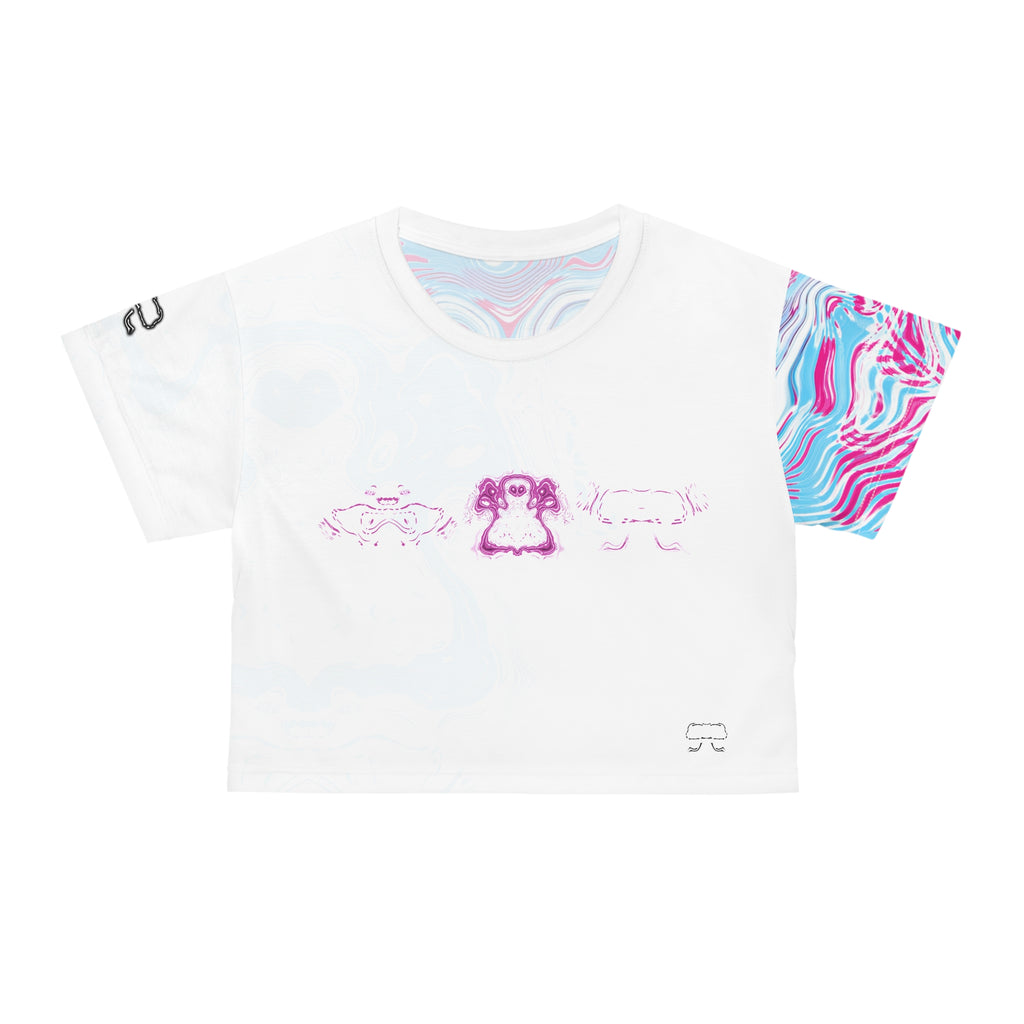 Crop Tee - Spirit Cotton Candy (AOP)